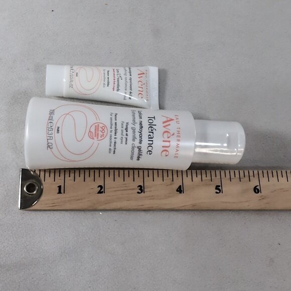 Avene Set Tolerance Extremely Gentle Cleanser 100ml 3.3 Soothing Radiance Mask - Picture 9 of 9